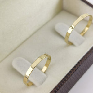 Aliança em Ouro 18k para noivado ou casamento Gabriele – 2mm